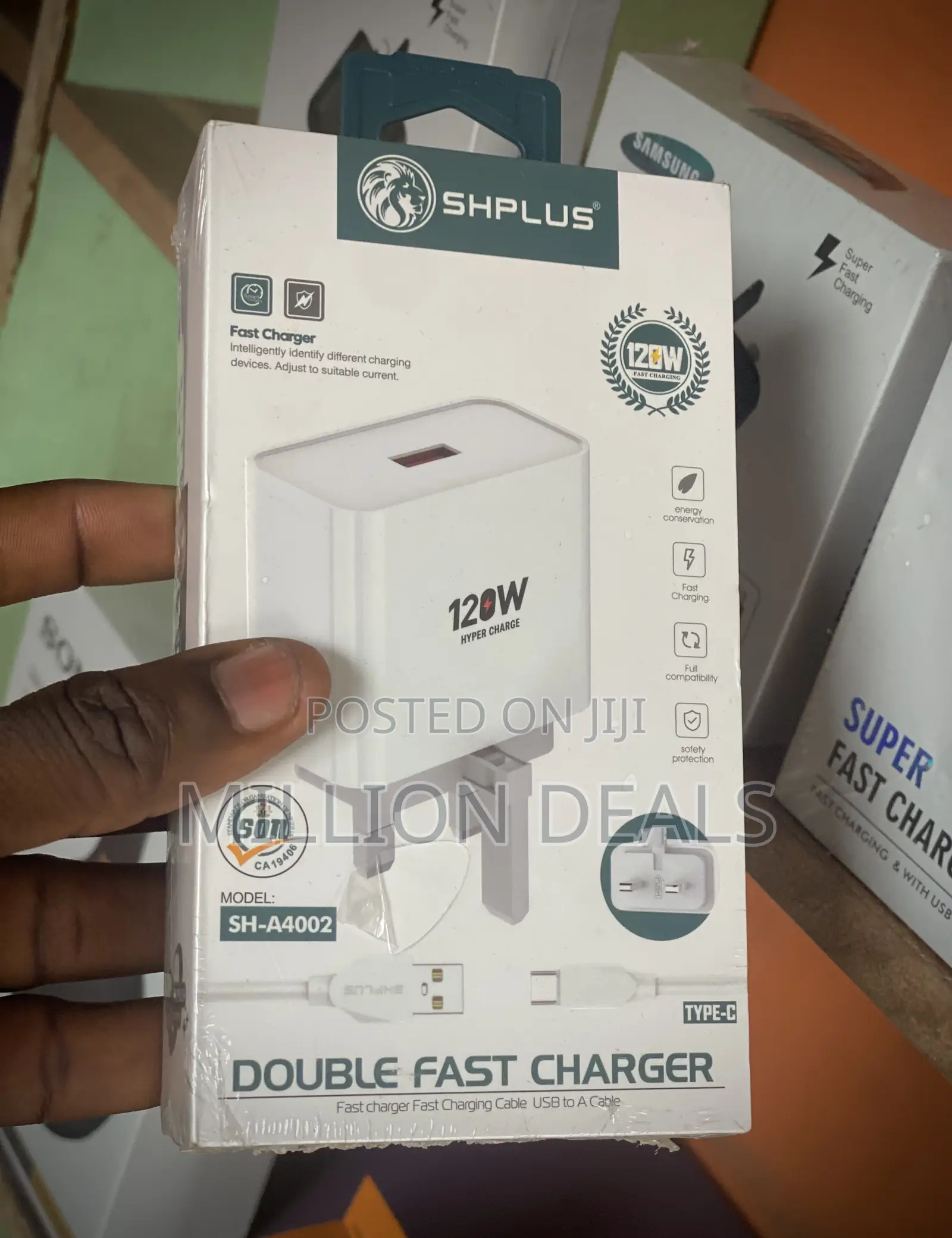120W Type-C Double Fast Charger