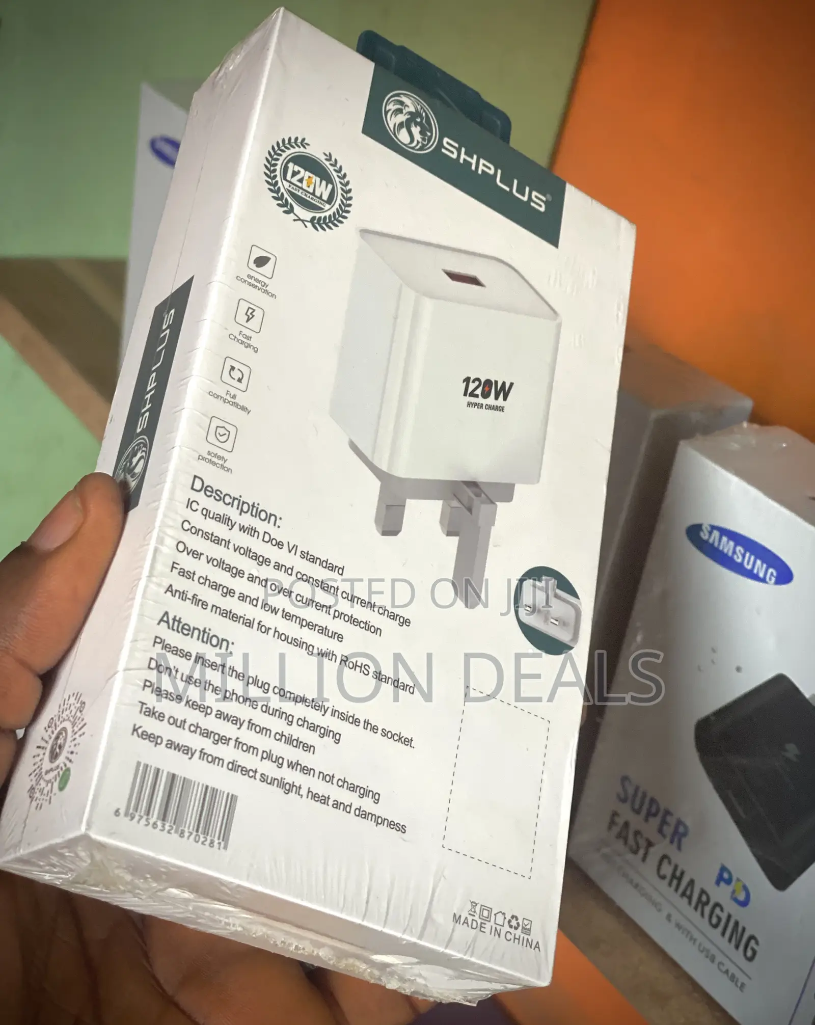 120W Type-C Double Fast Charger