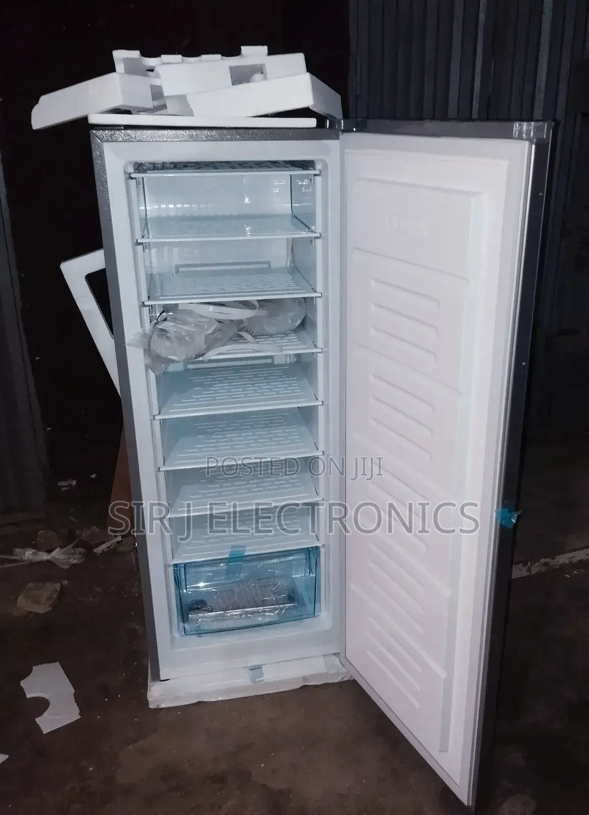 Skyrun Single Door Upright Standing Freezer + 1year Waranty