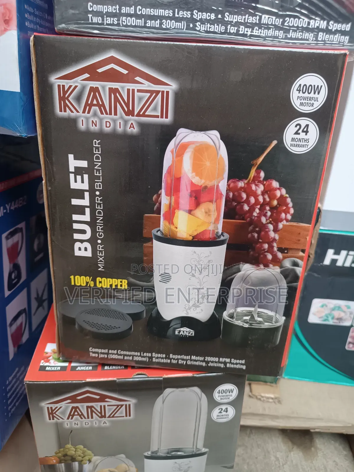 Kanzi Bullet Blender Grinder