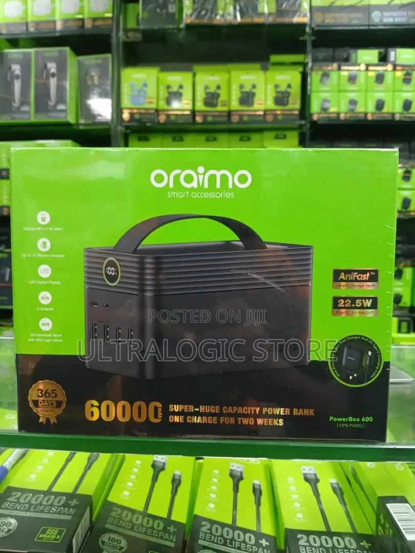 Oraimo Power Bank 60000mah