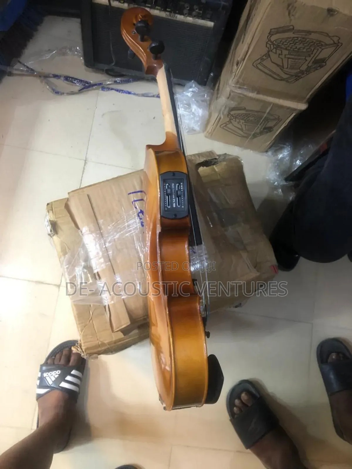 Brand New Semi Acoustic Electric Violin