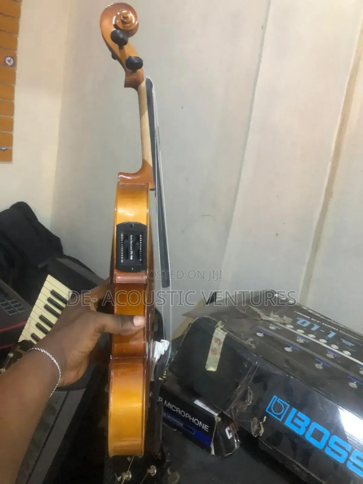 Brand New Semi Acoustic Electric Violin