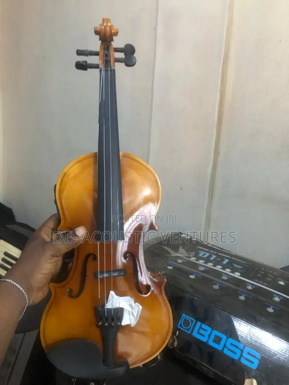 Brand New Semi Acoustic Electric Violin