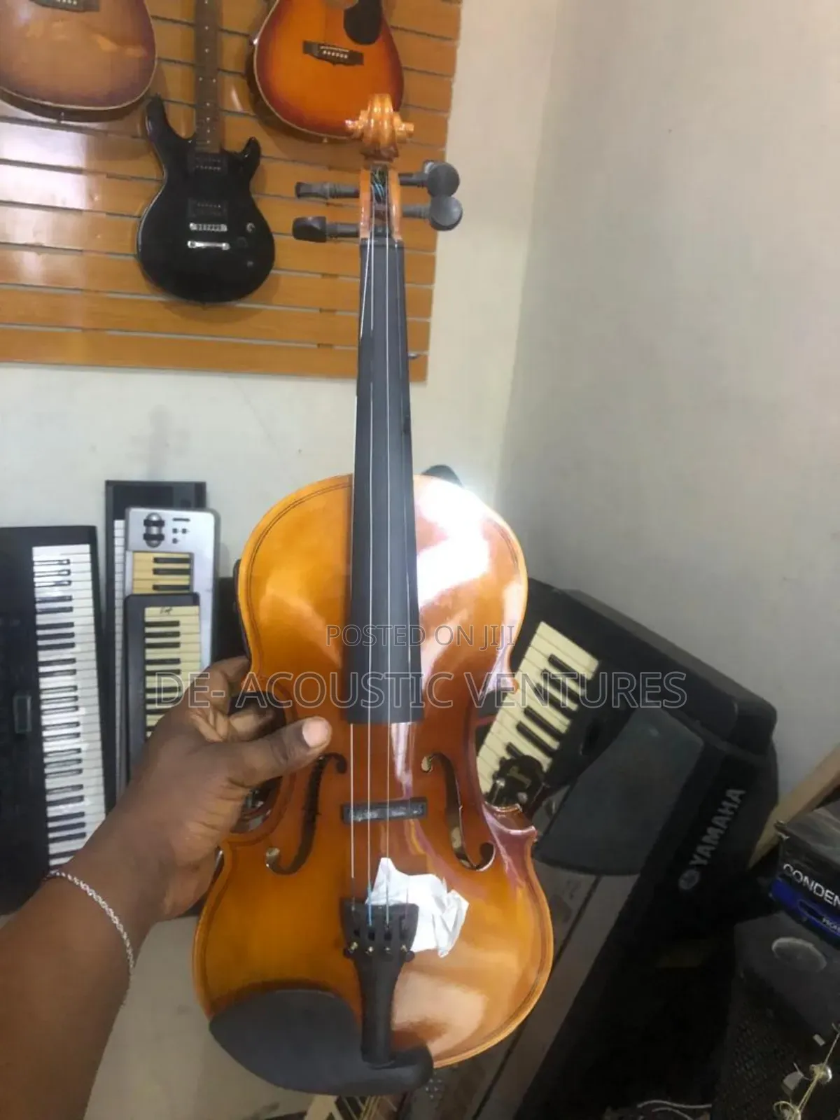 Brand New Semi Acoustic Electric Violin