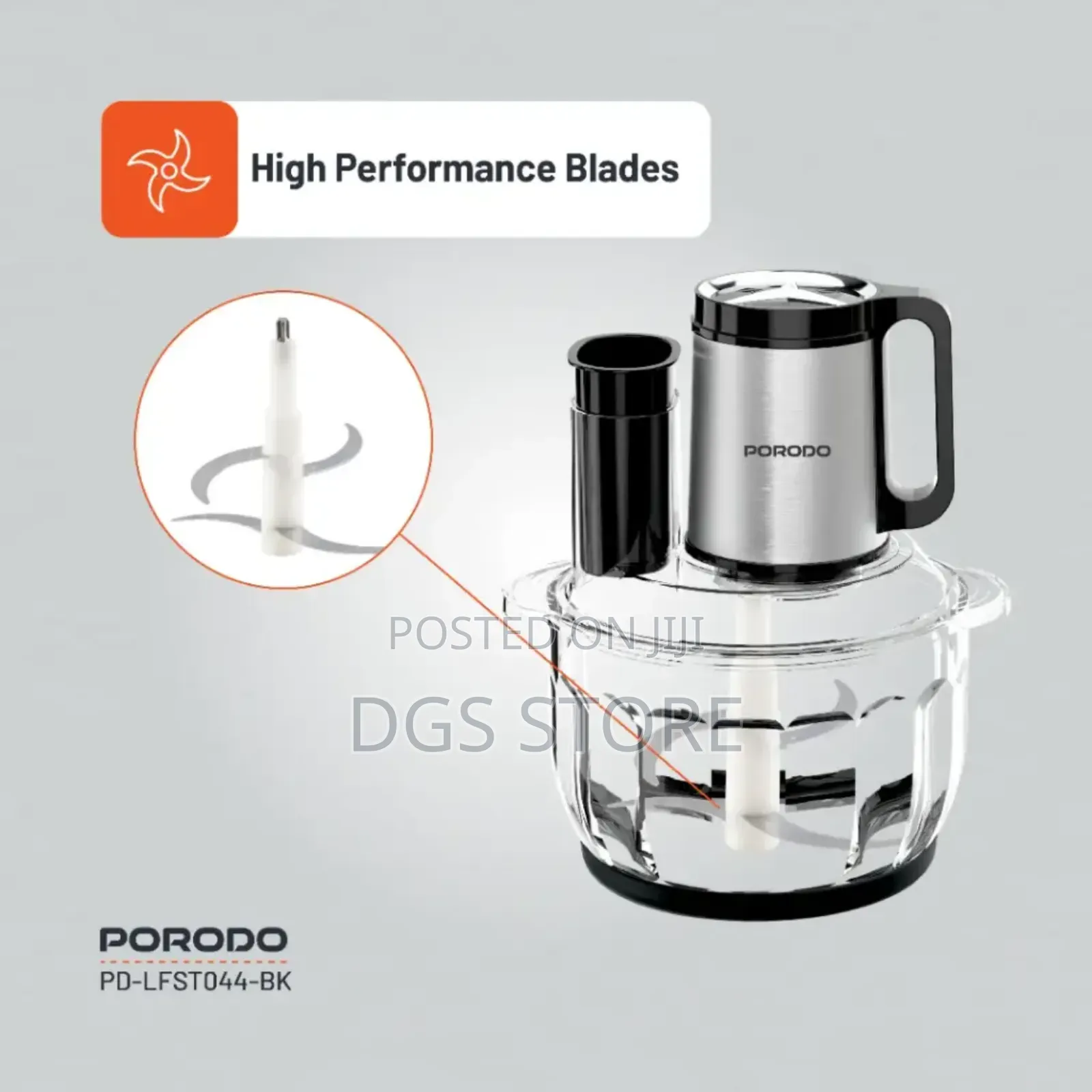 Porodo Meat Chopper Food Processor LFS044 600w 5L