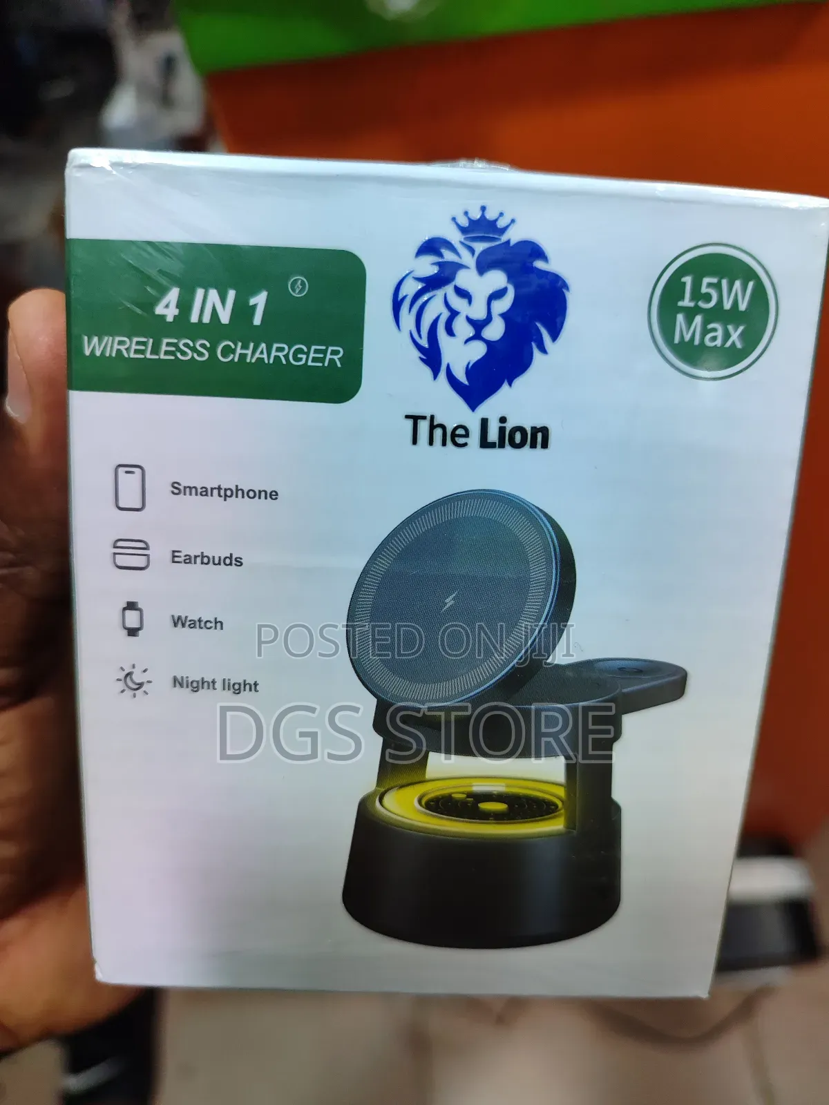 The Lion 4in1 Wireless Charger