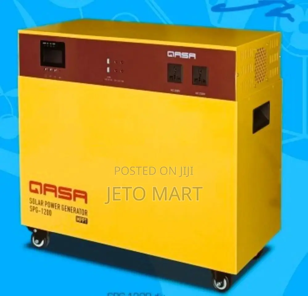 QASA Solar Power Generator SPG-1200 With a Battery-200a