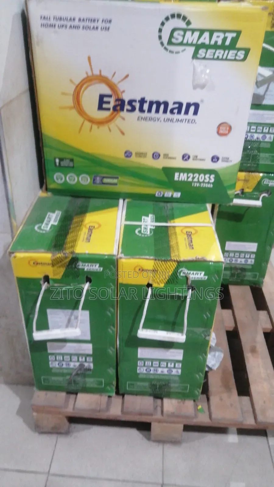 220/240ahms Solar Tubular Battery