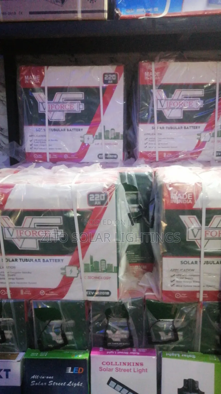 220/240ahms Solar Tubular Battery