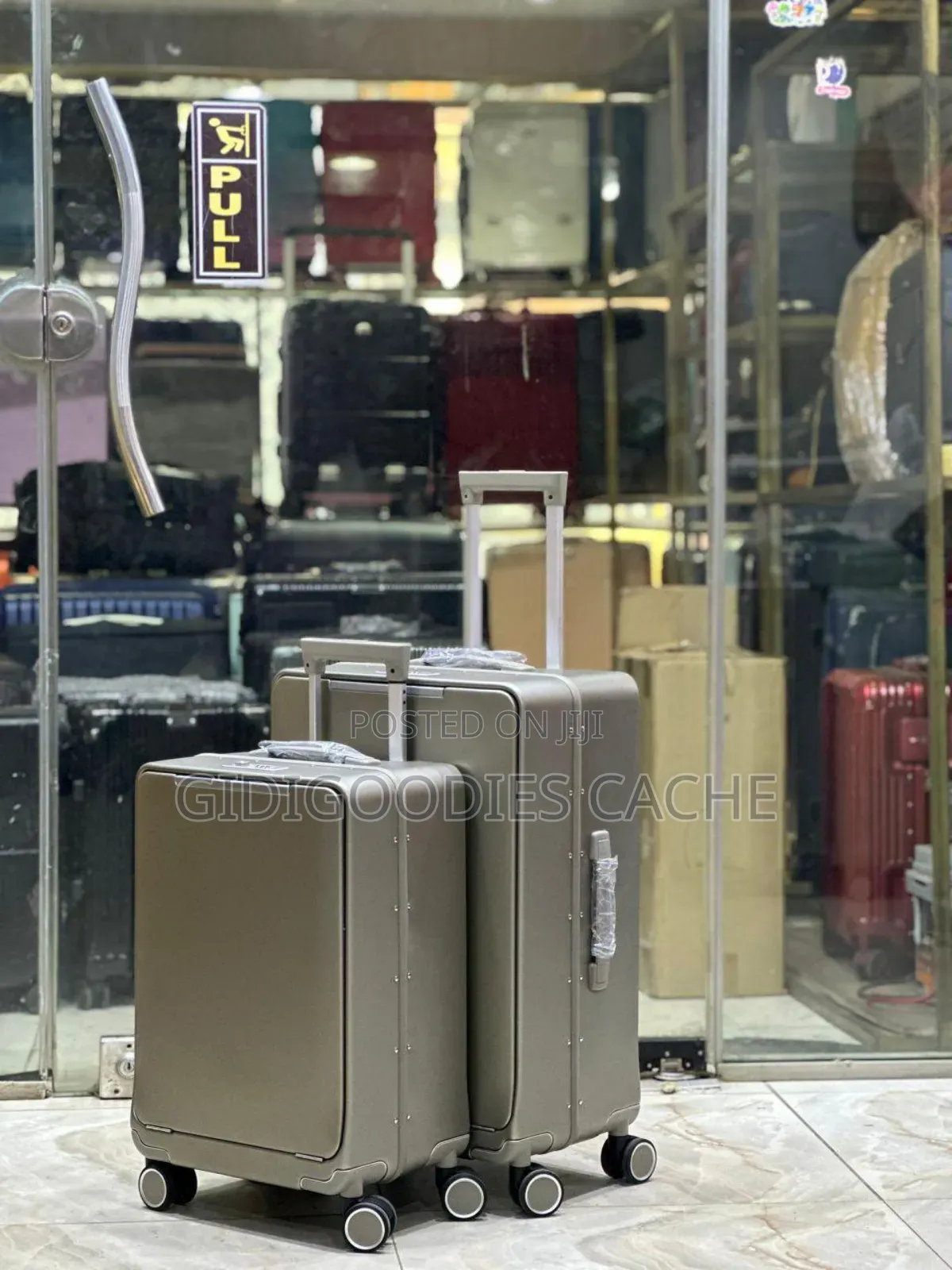 A 2 Piece Set of Travel Luggage