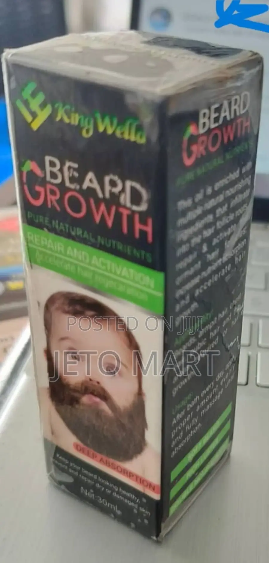 Fast Active Beard Growth Essential Oil