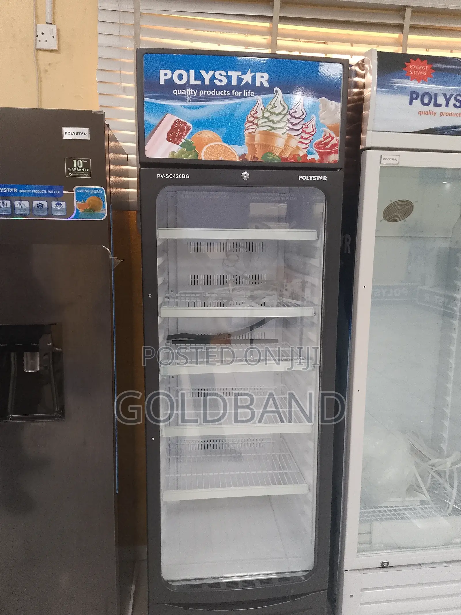 Polystar Pv-sc426bg 350L Showcase Chiller With Safety Glass