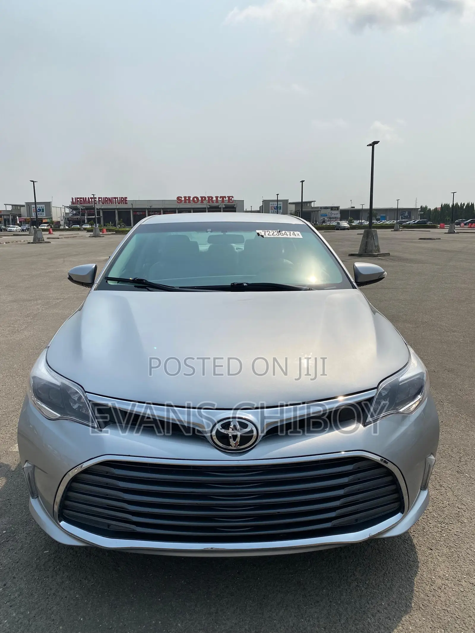 Toyota Avalon XLE FWDSedan (3.6L 6cyl 6A) 2016 Silver