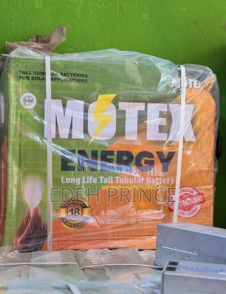 220ah Motex Tubular Batteries