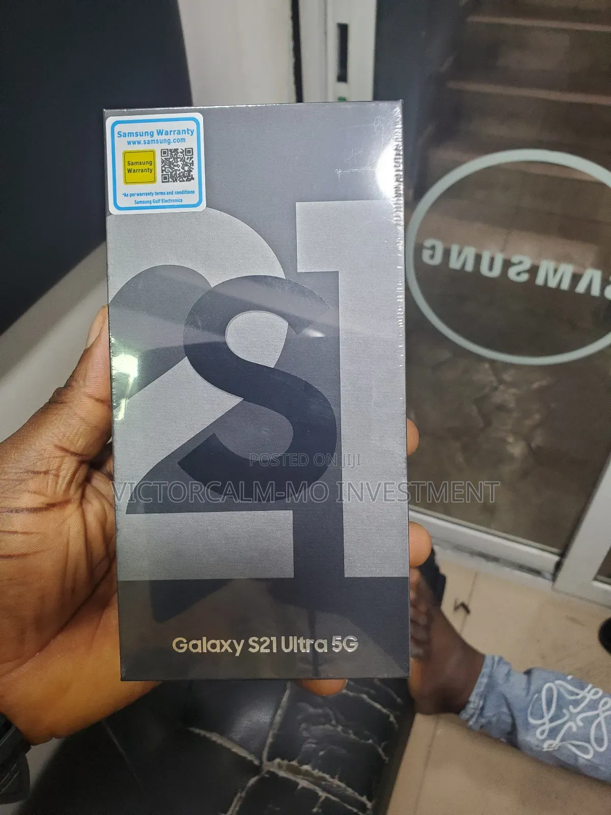 New Samsung Galaxy S21 Ultra 5G 128 GB Silver