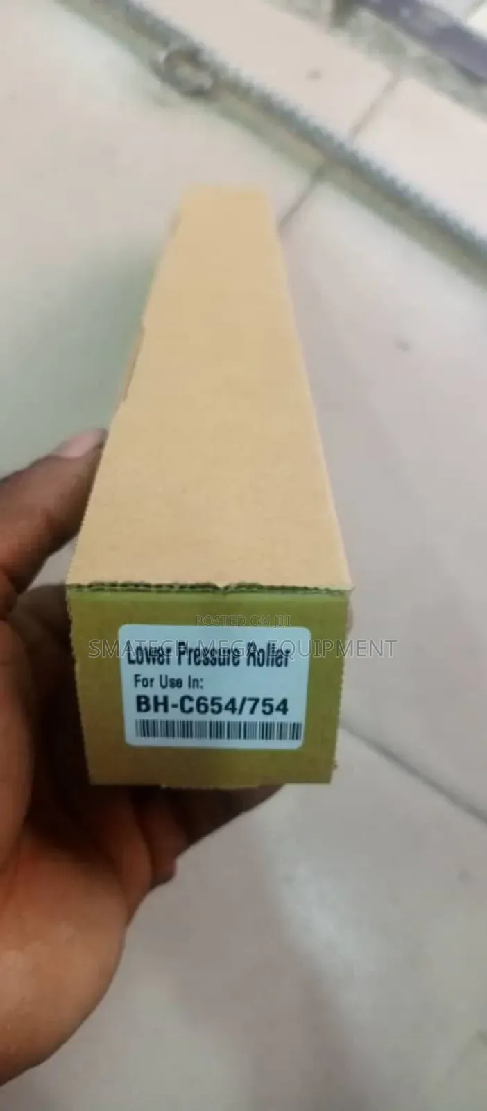 C754,C452,C454,C224,C554 Bizhub Lower Pressure Roller for Heater Unit