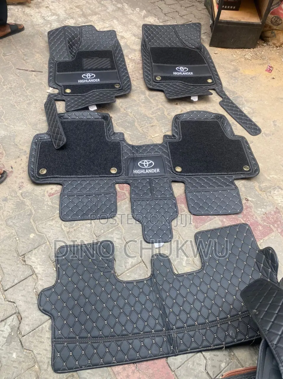 Quality Toyota Highlander Floormats (3rows)