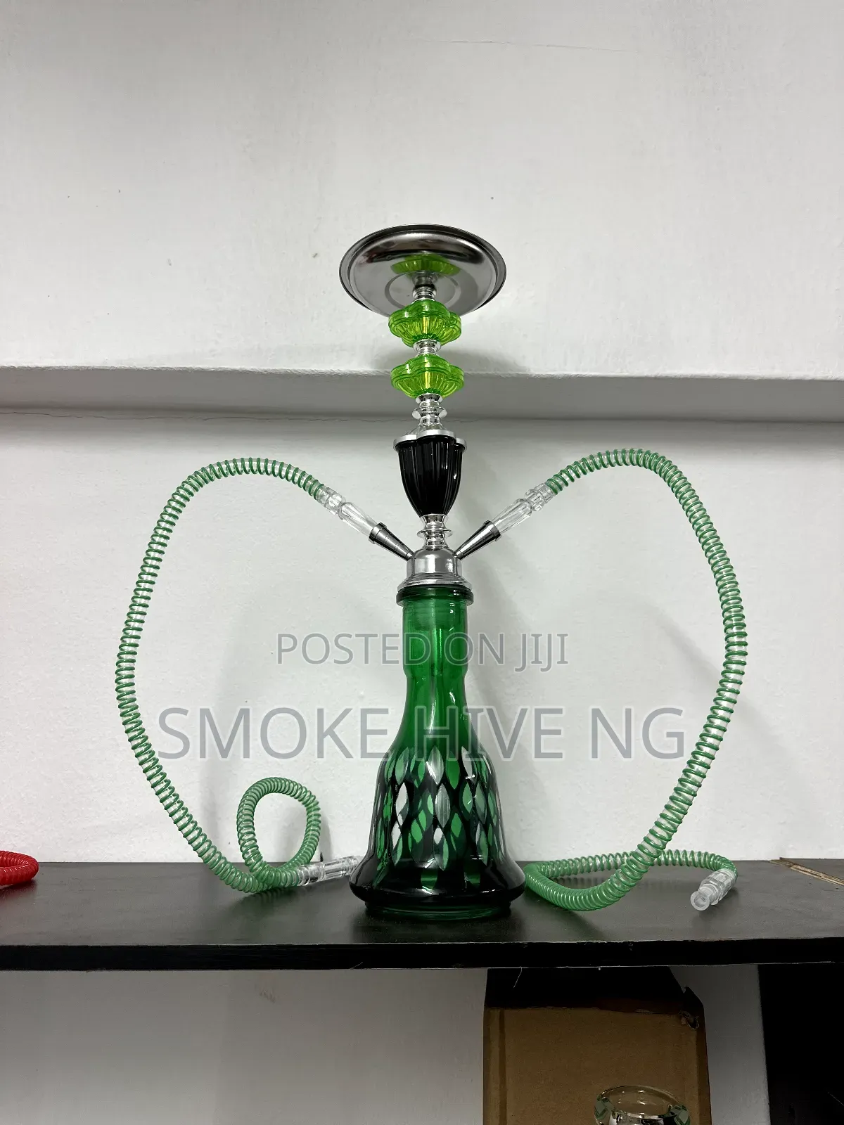 2-hose Shisha Pot With Box