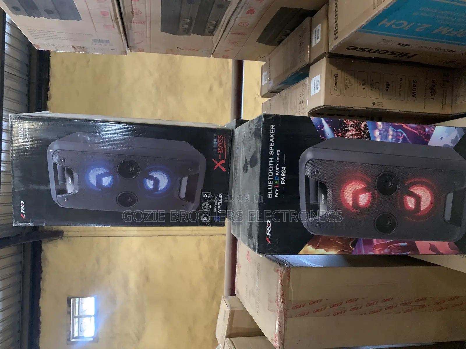 F D Bluetooth Speaker With Microphone 40watts