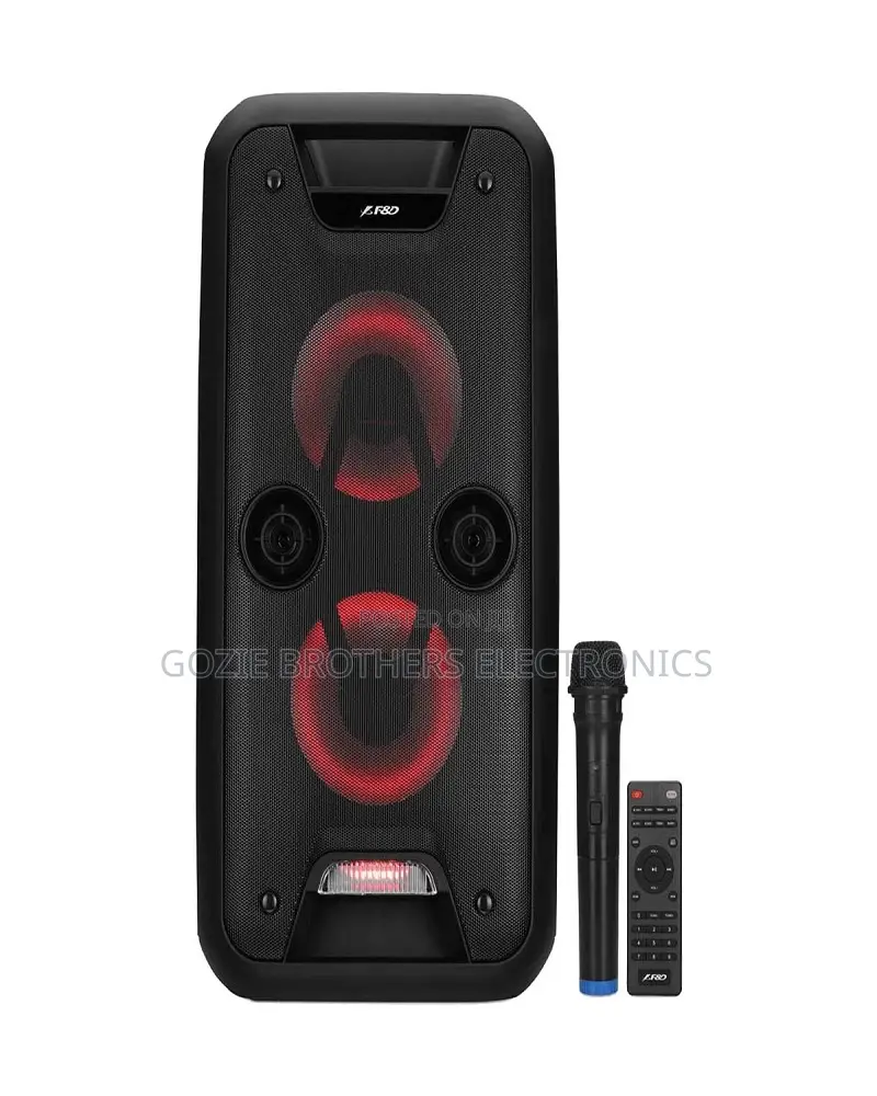 F D Bluetooth Speaker With Microphone 40watts