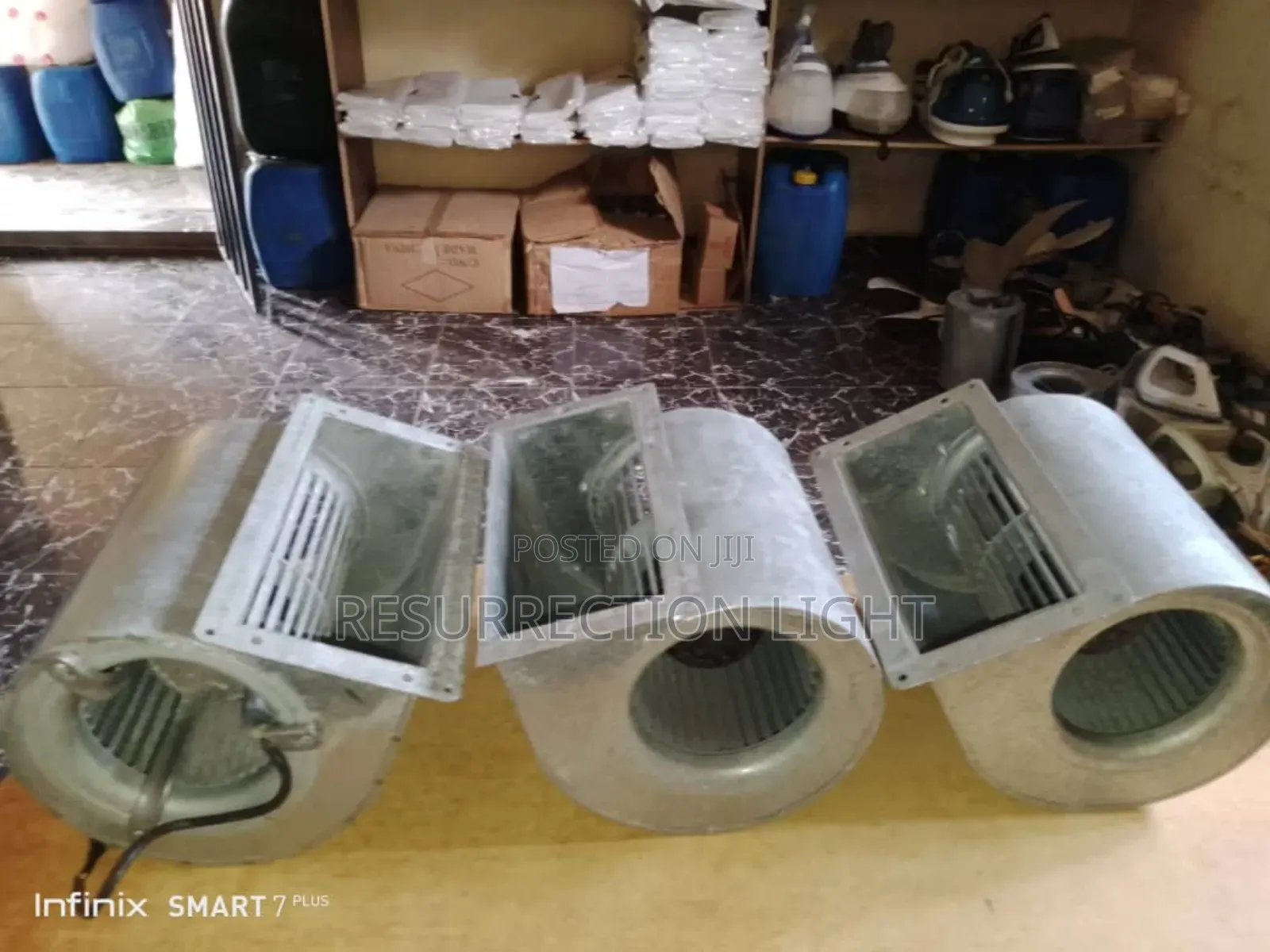 1,550 RPM Industrial Centrifugal Blower/Fan 100 Copper Coil