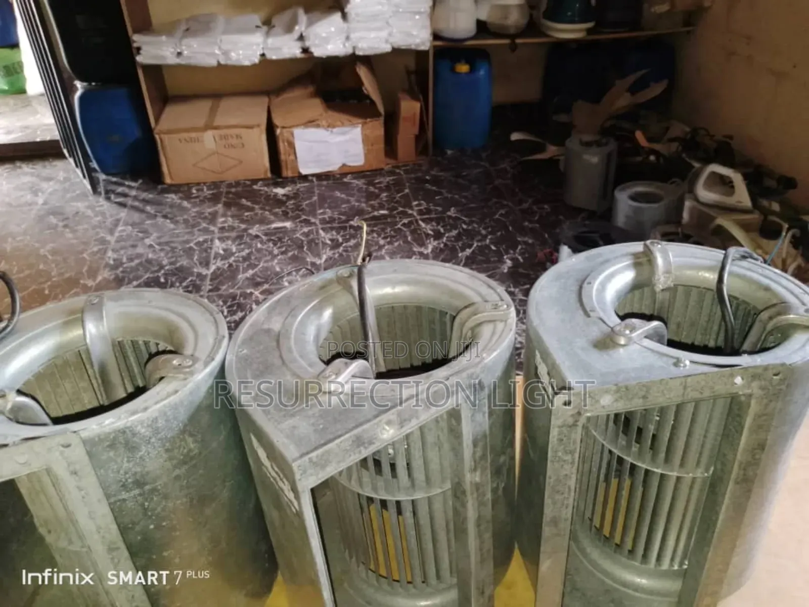 1,550 RPM Industrial Centrifugal Blower/Fan 100 Copper Coil