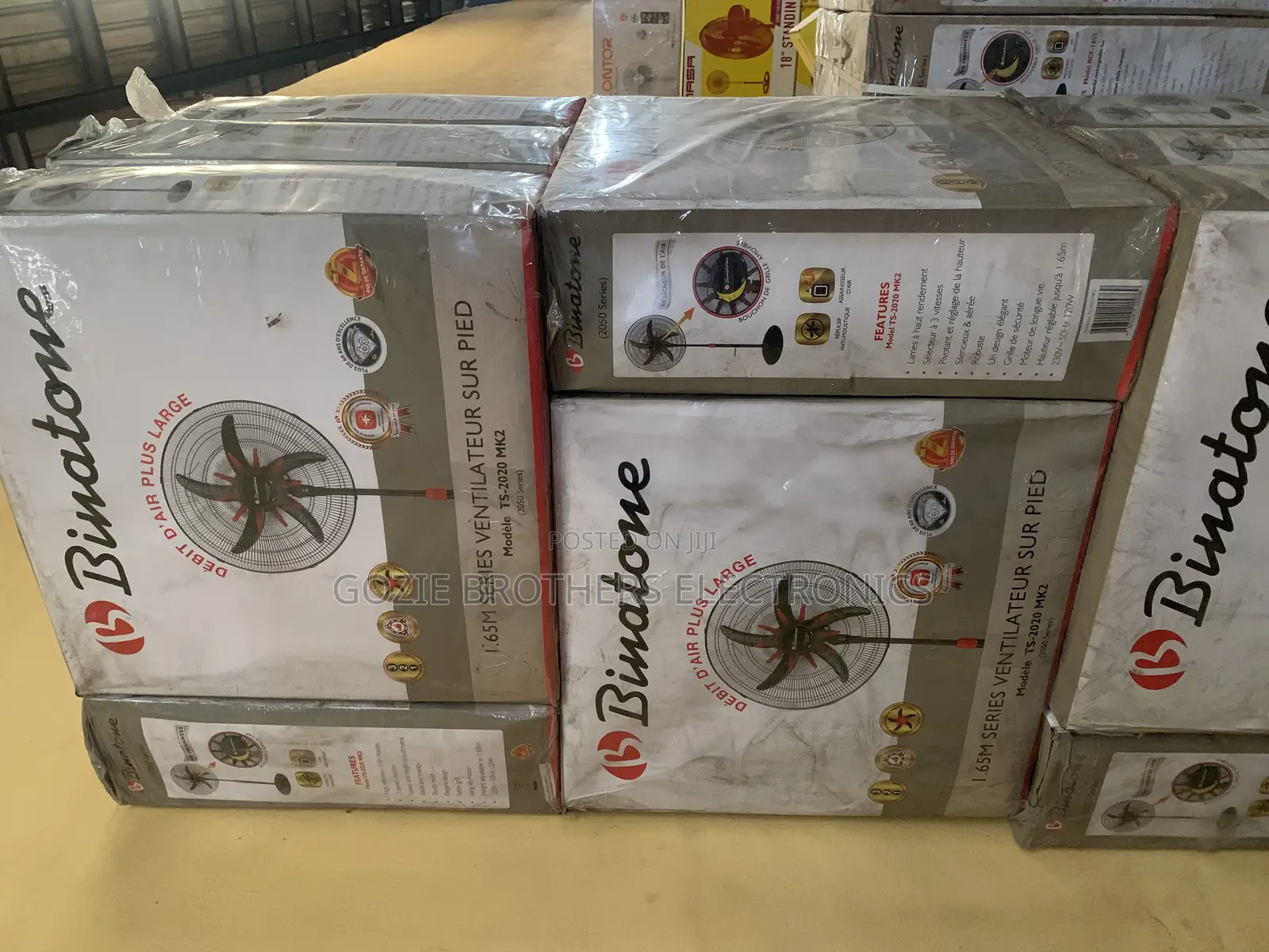 Binatone Standing Fan 18 Inches With 5 Blades