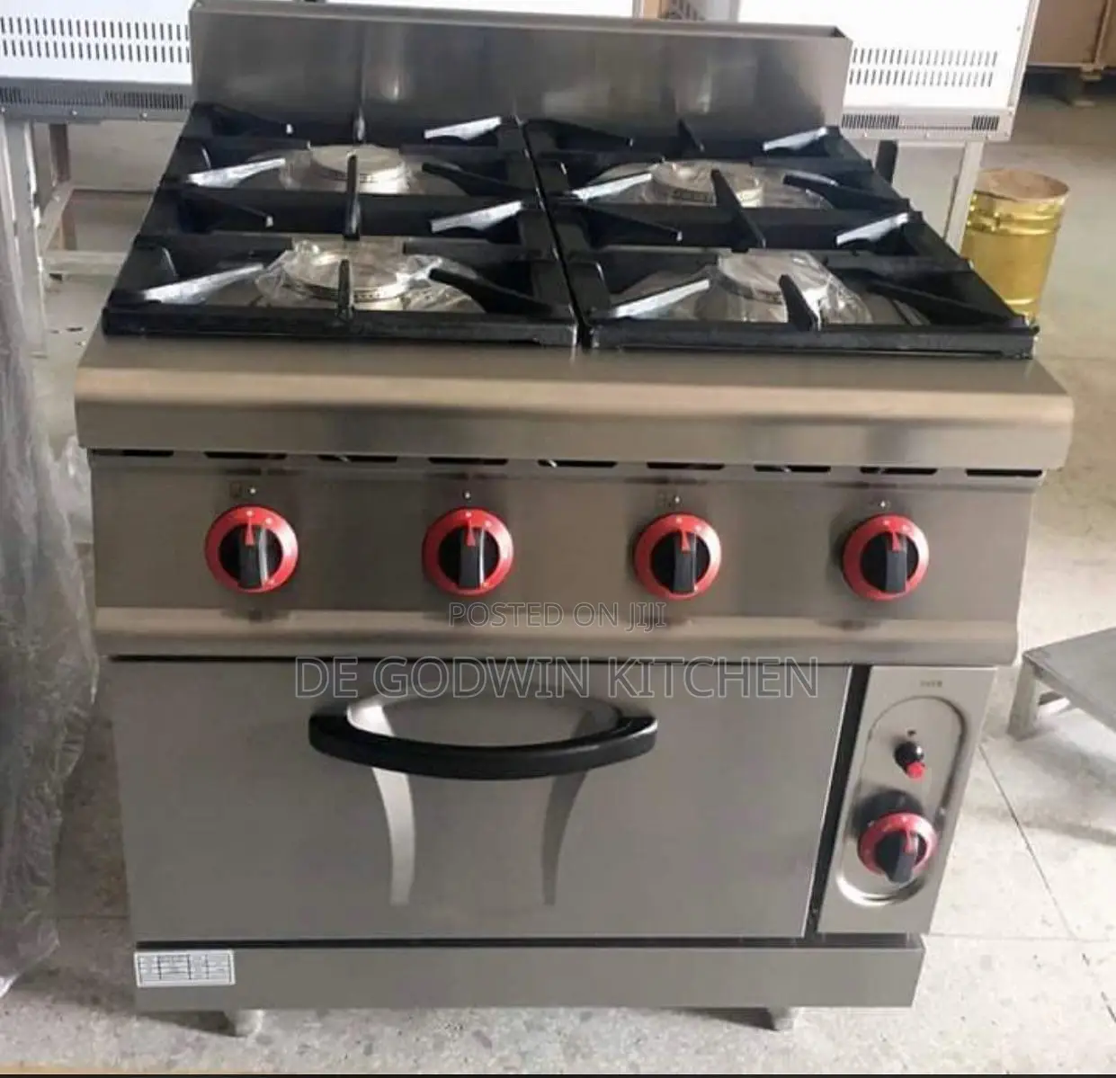 4burners Gas Cooking Range With Oven