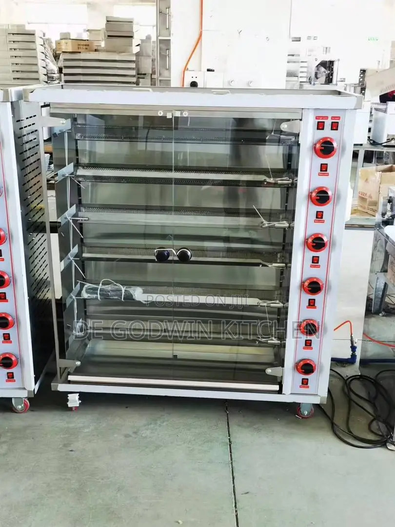 6rod Gas Chicken Roaster