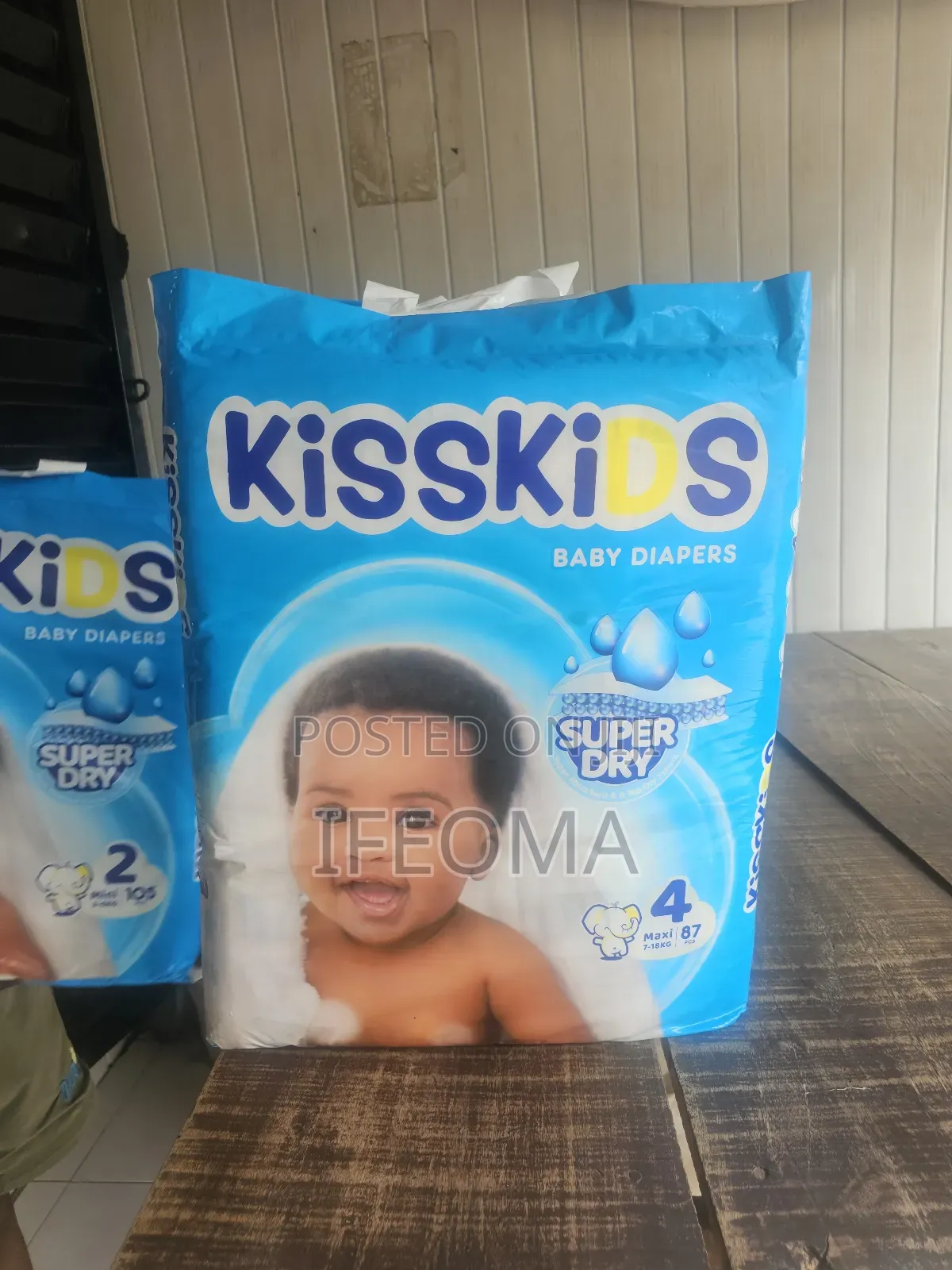 Kisskids Jumbo Diapers.
