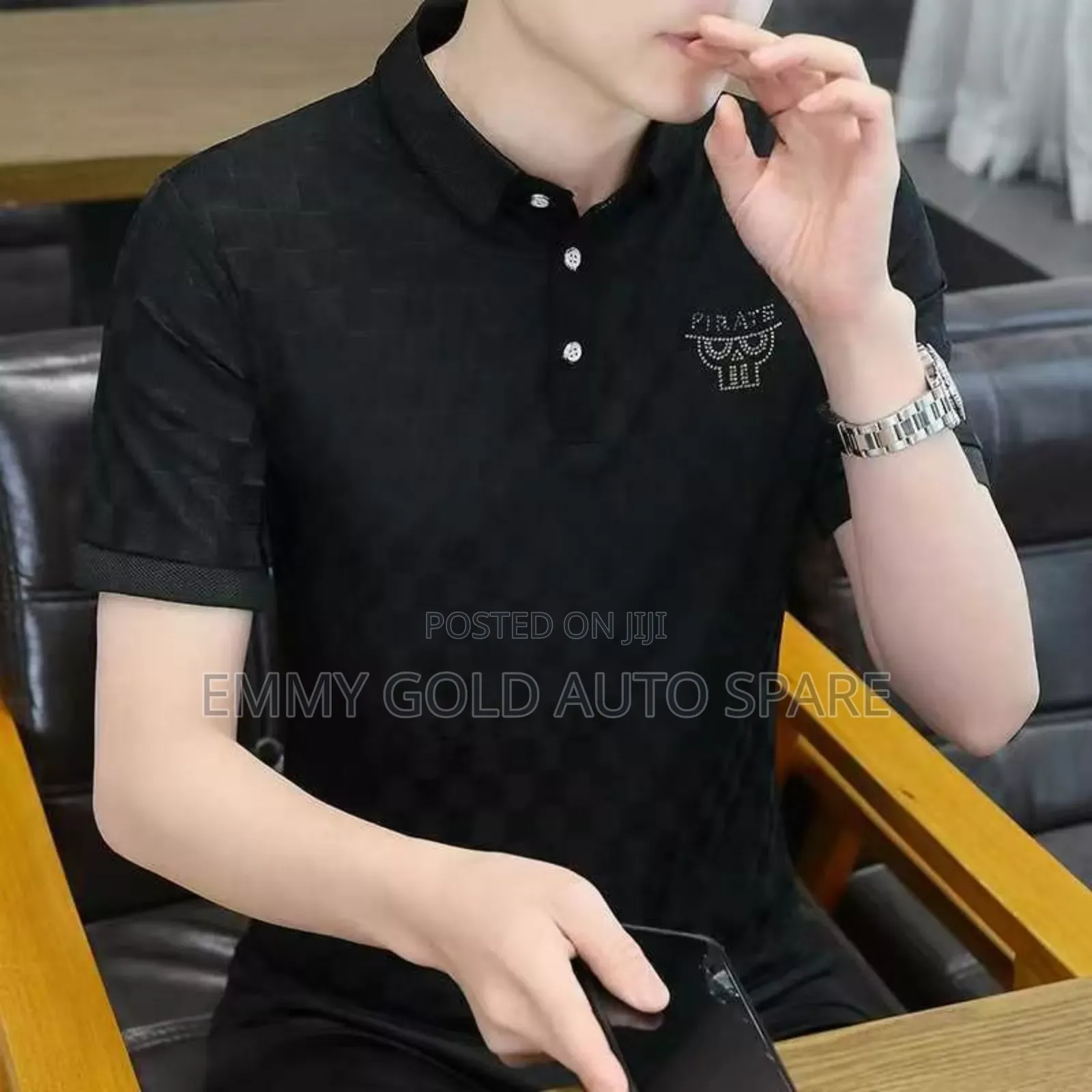 Ice Silk Fabric Polo Available