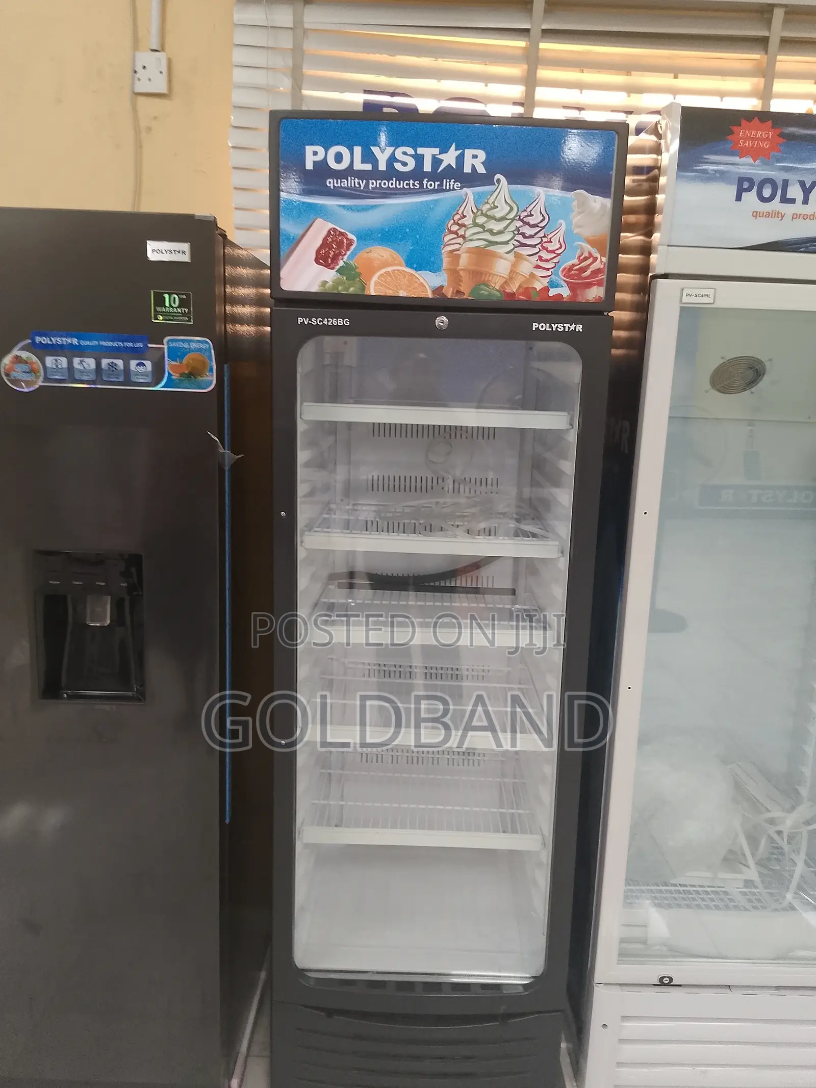 Polystar Pv-Sc426bg 350L Chill Factory Showcase Chiller