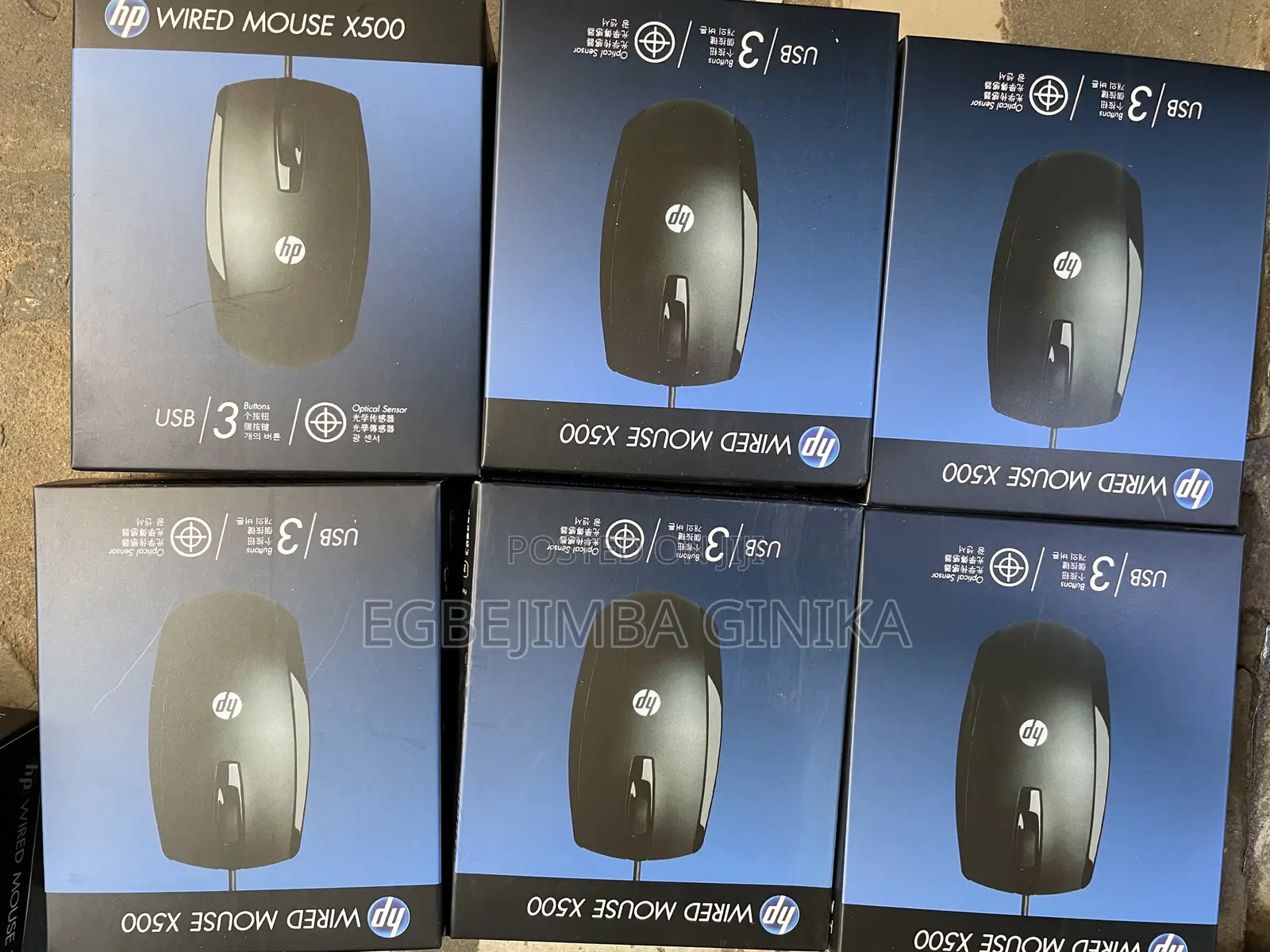 Wired Mouse X500