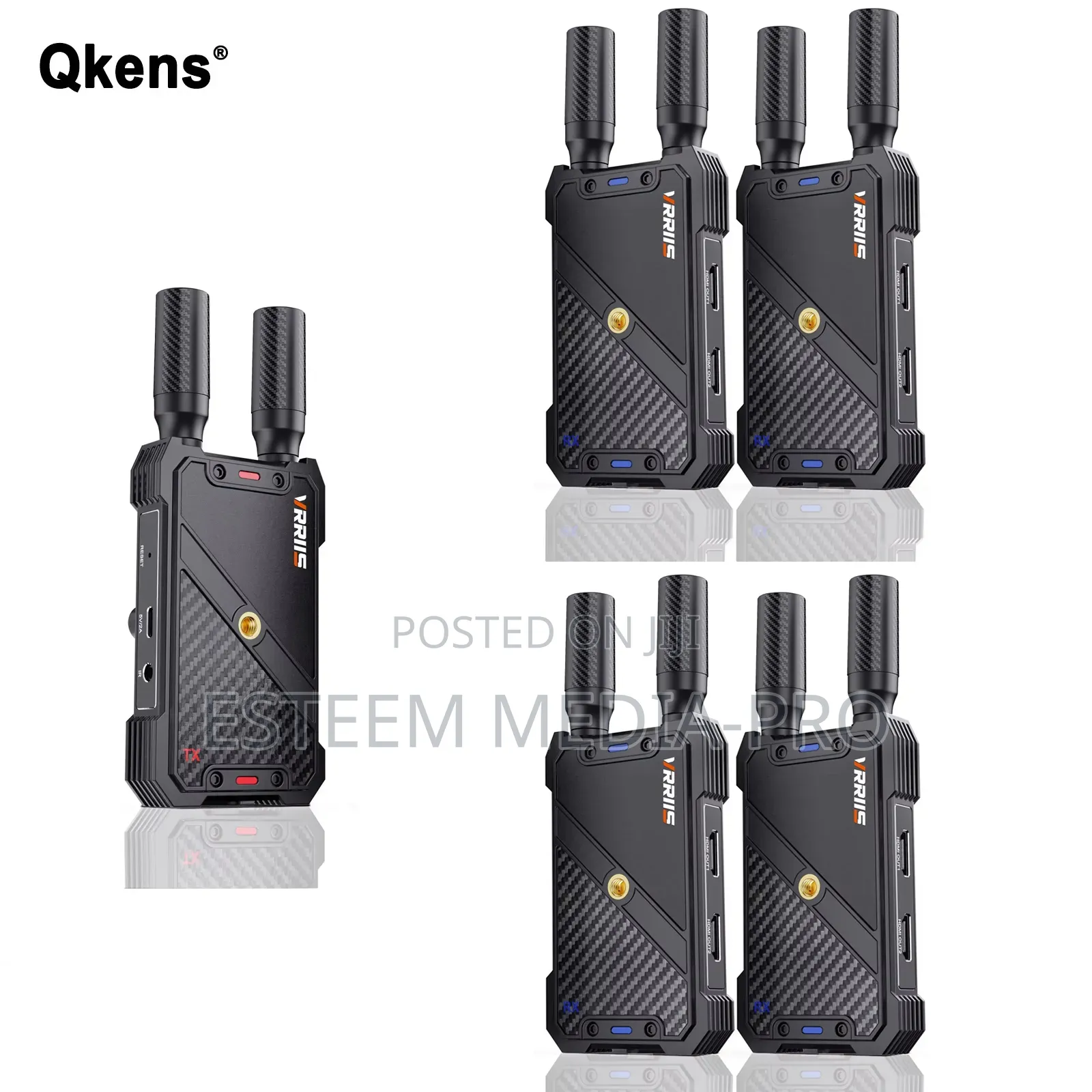 Vrriiss 400mt 1tx To 5rx Wireless Transmitter Multiple Scren
