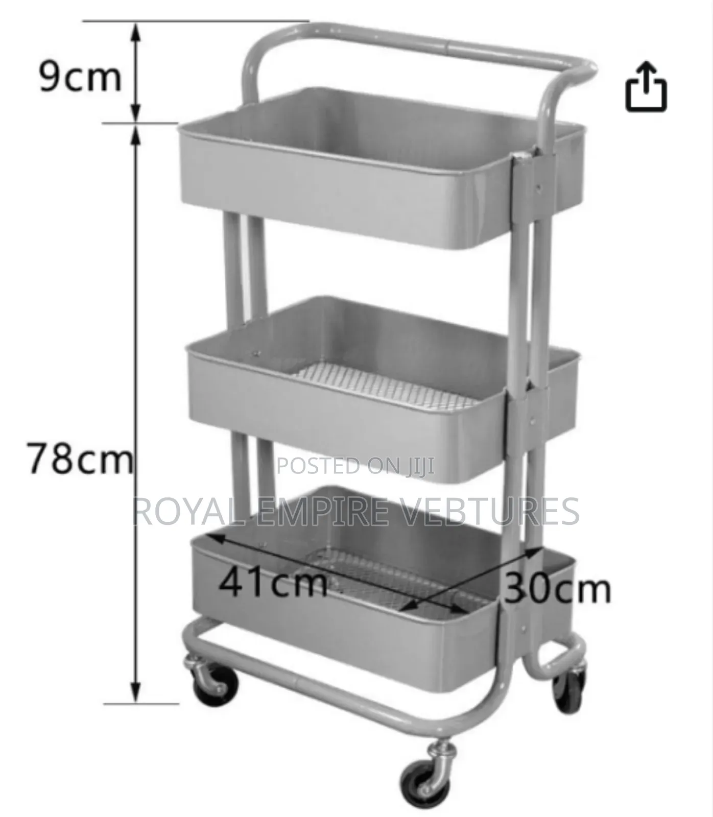Multipurpose Trolley for Storage