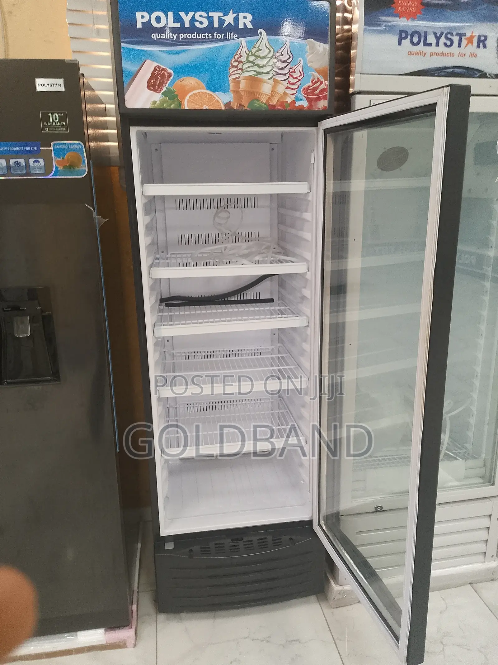 Polystar Pv-Sc426bg 350L Capacity Showcase Chiller Design