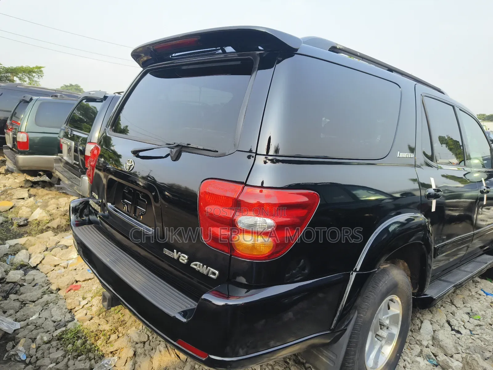 Toyota Sequoia Limited 4dr SUV 4WD (4.7L 8cyl 4A) 2004 Black