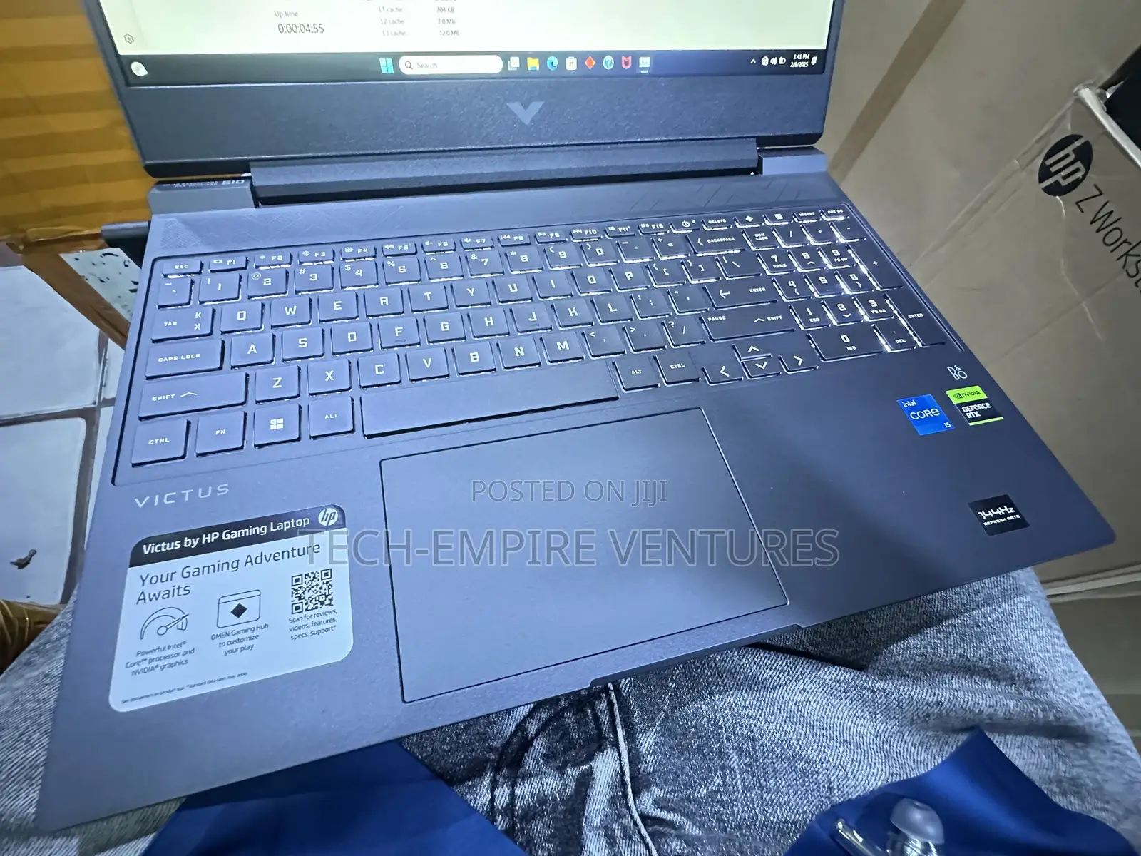 New Laptop HP Victus 15 16GB Intel Core I5 SSD 512GB
