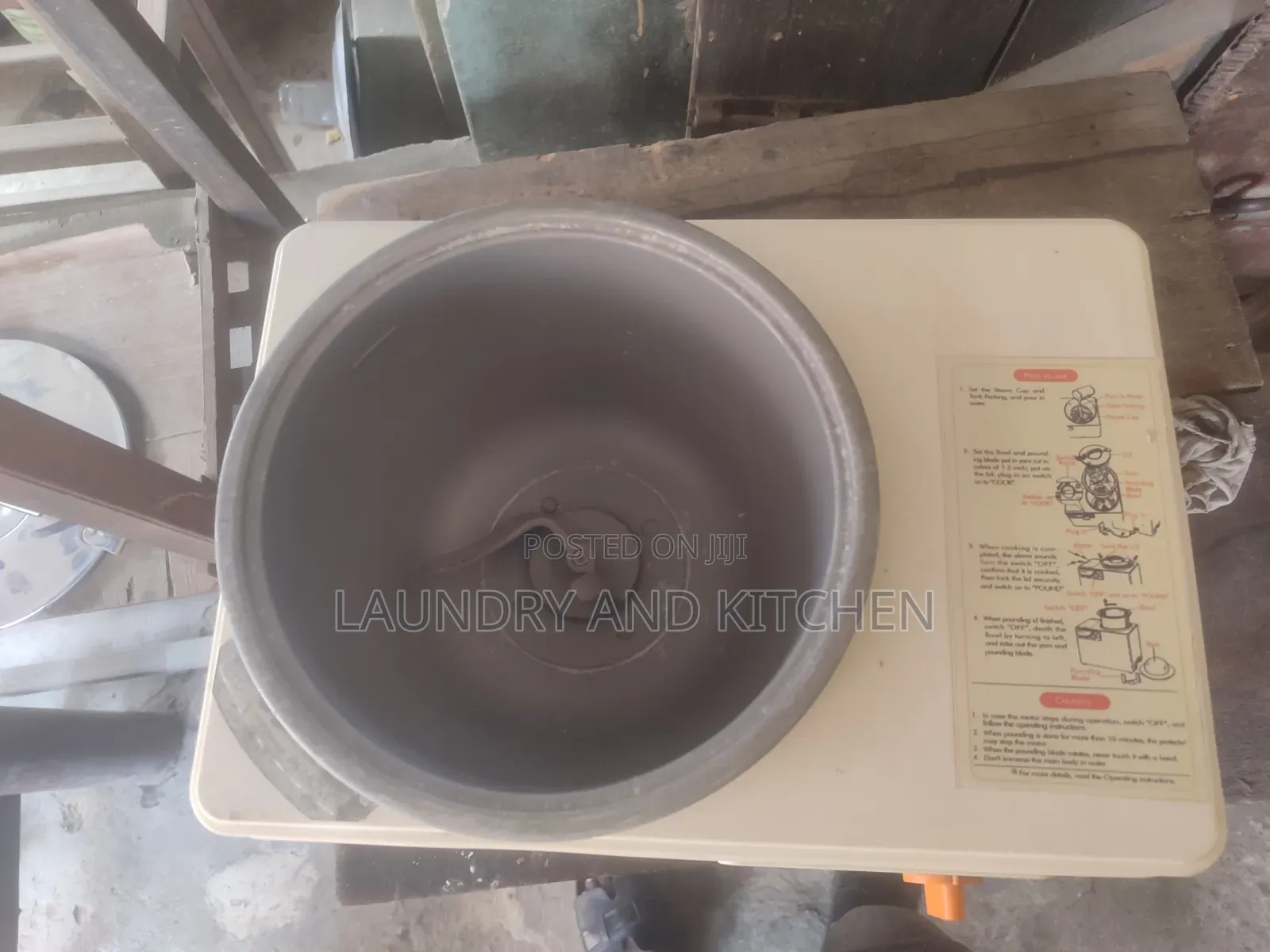 Industrial National Family Size Yam Pounder Machine