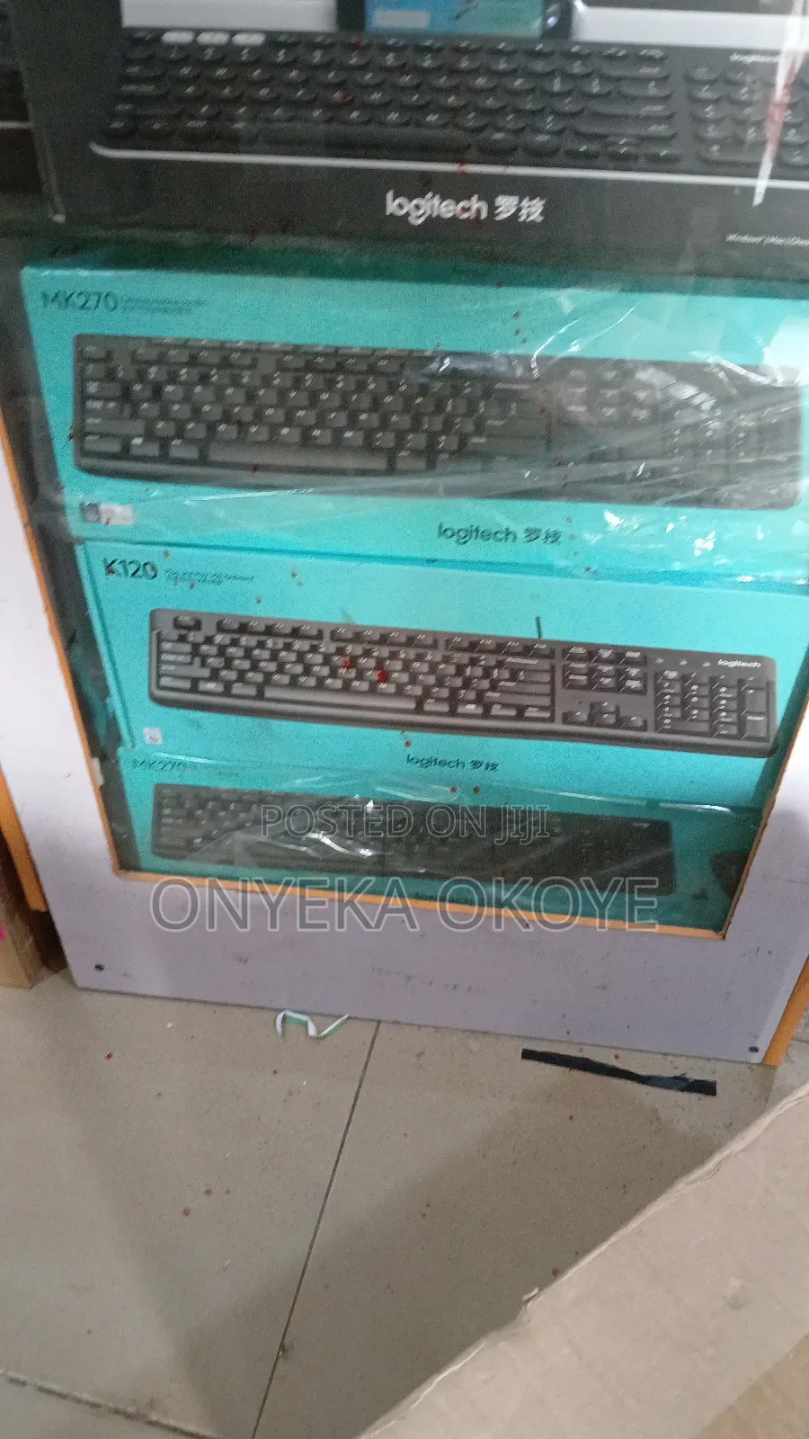 Original Longitech Mk 270 Wireless Keyboard and Mouse