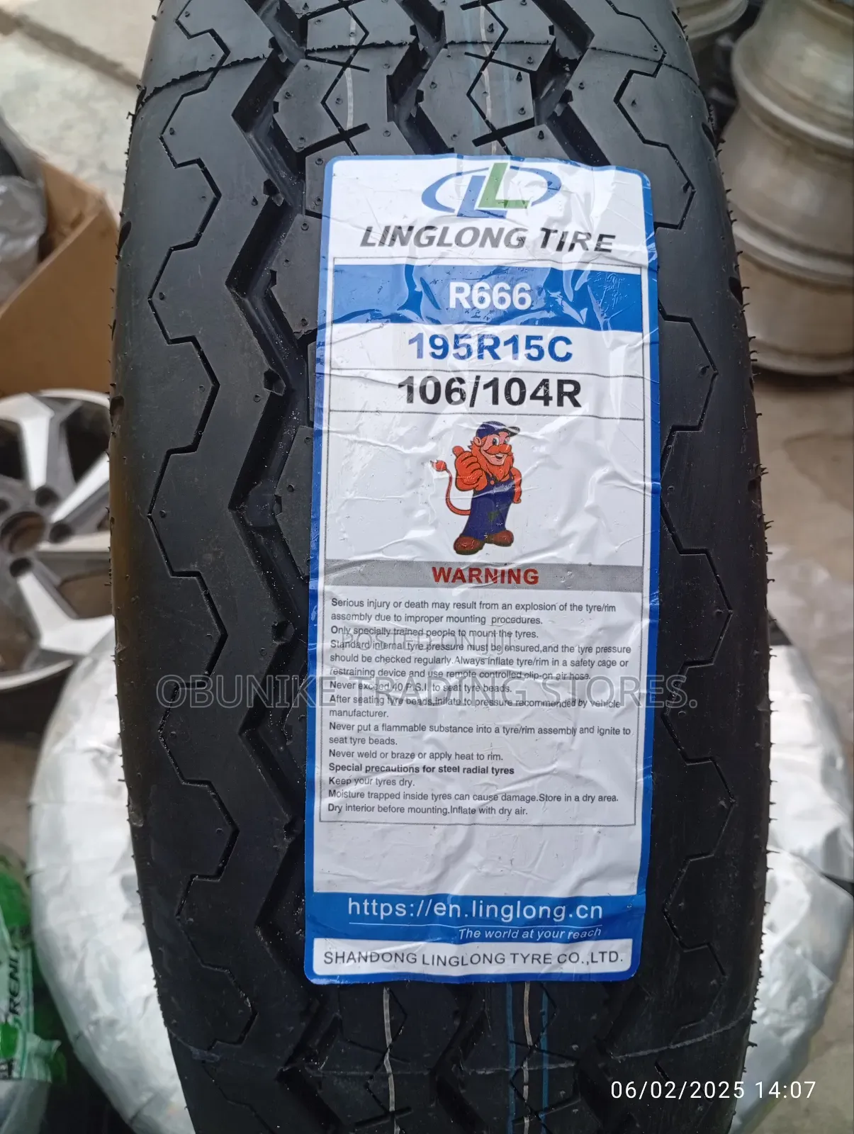 195R15C Linglong Tire