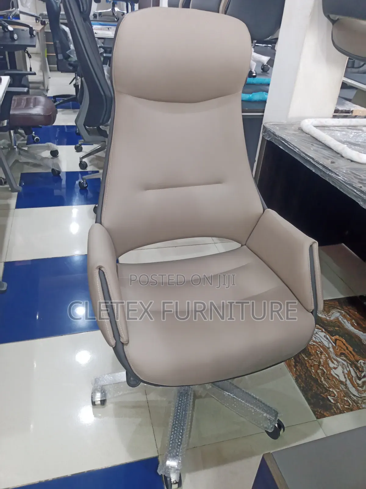Office Swivel Leather Chair