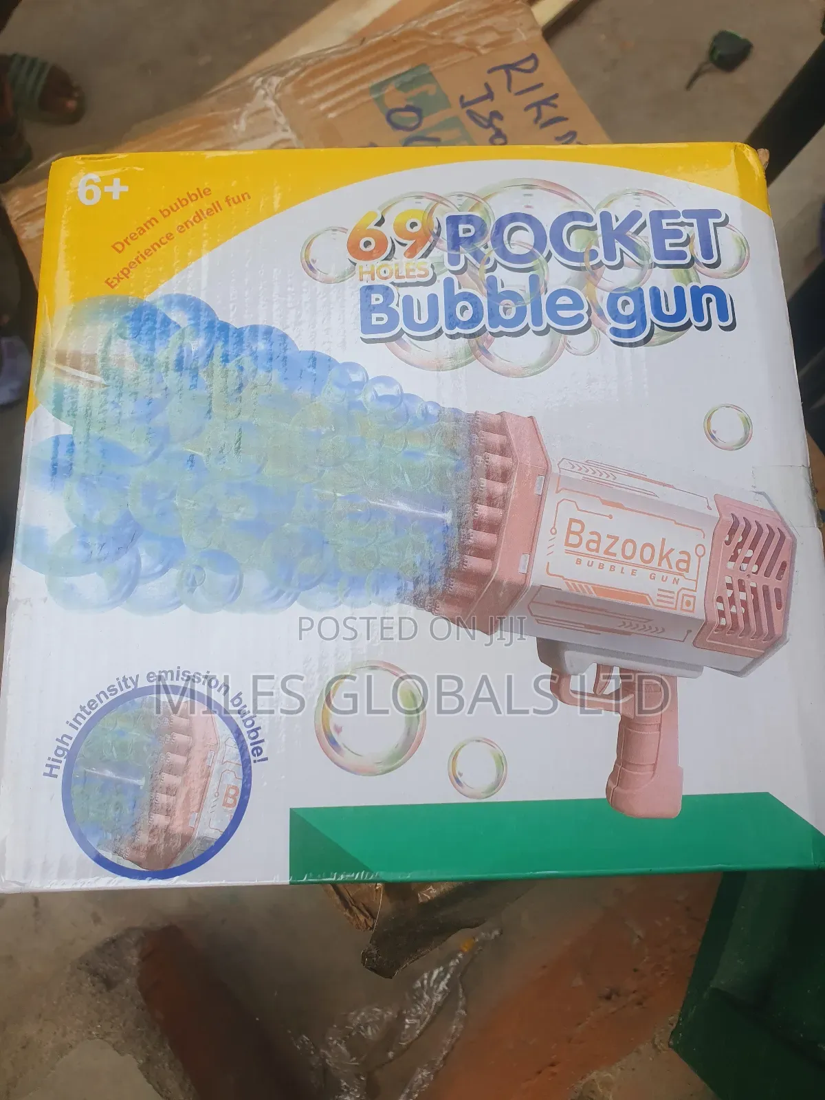 Rocket Bubble Gun