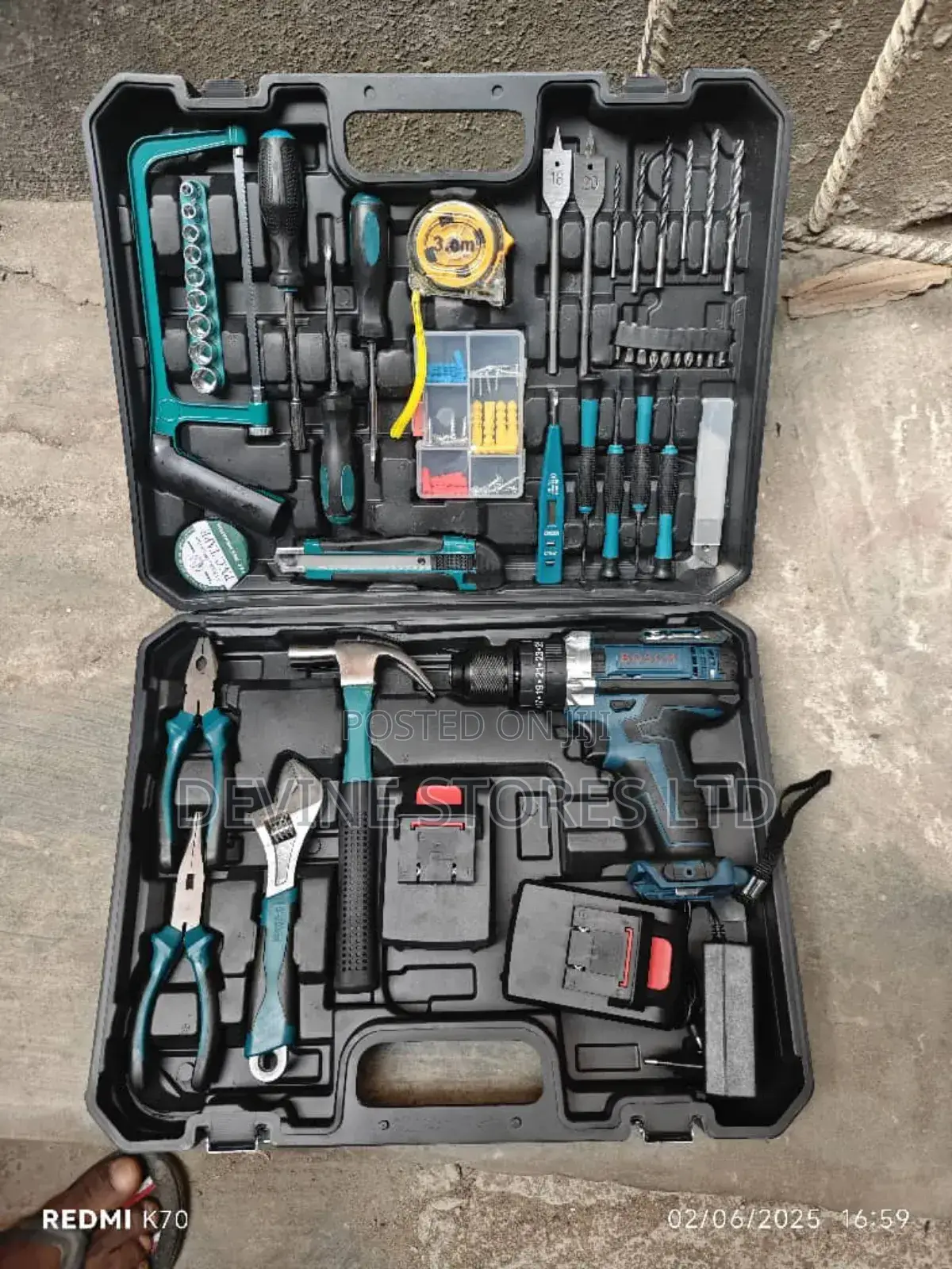 48v Bosch Cordless Drill With Kits