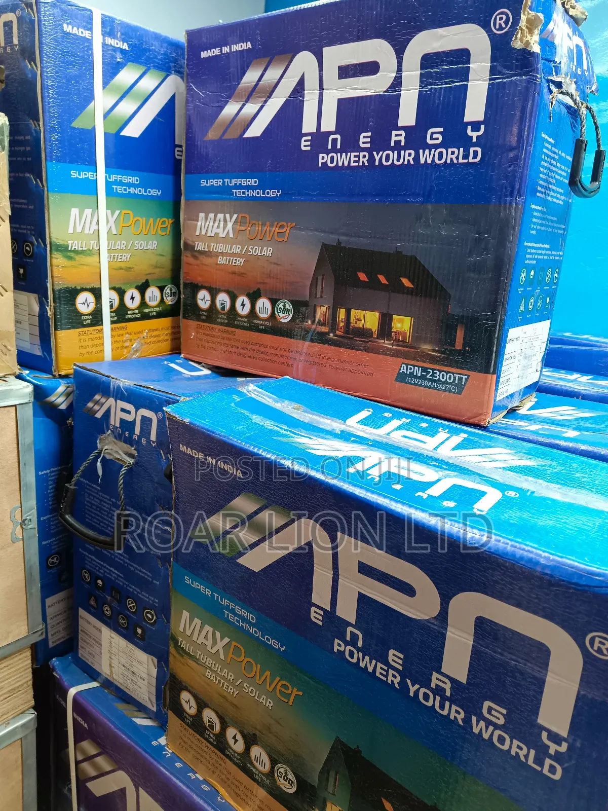 Apn 230ah Tubular Battery