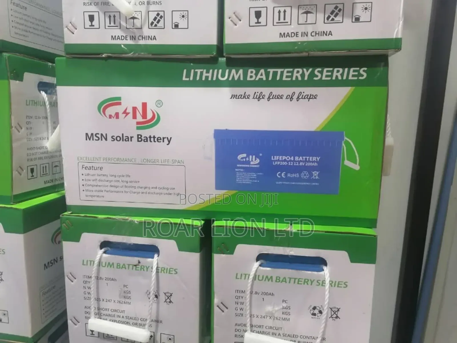 200ah 12.8V Lifepo4 Lithium Battery