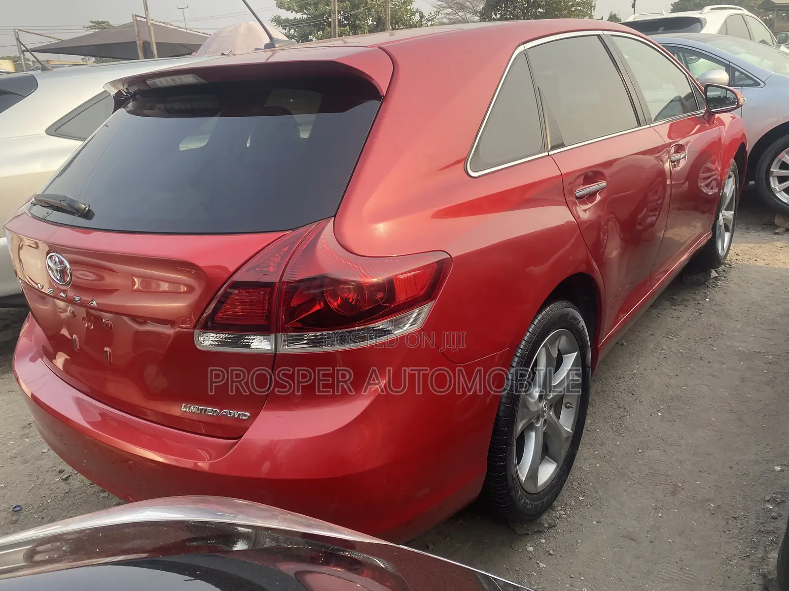 Toyota Venza Limited AWD V6 2013 Red