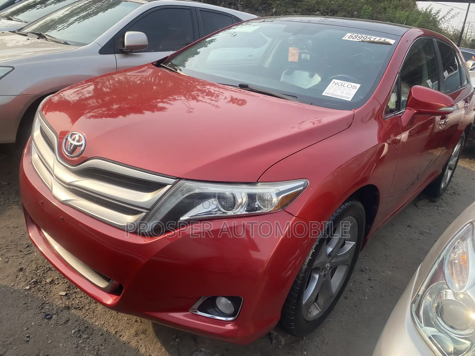 Toyota Venza Limited AWD V6 2013 Red