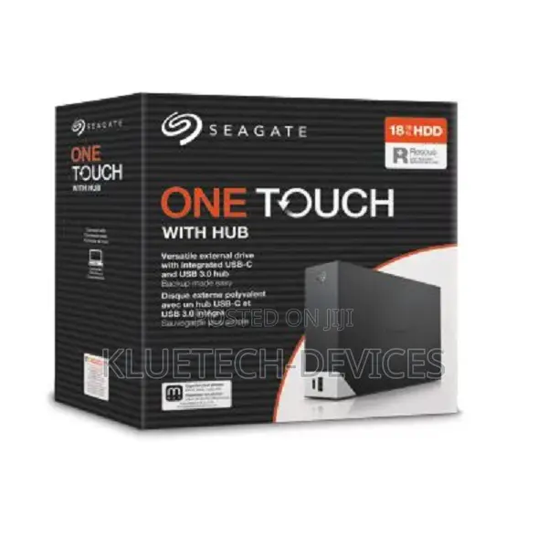 Seagate One Touch Desktop Hub External HDD 18tb